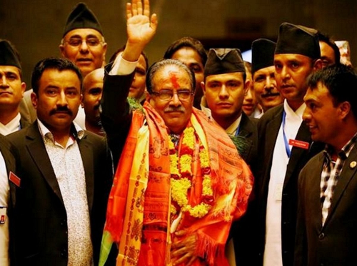 நேபாள நாட்டின் 39-வது பிரதமராக பிரசந்தா பொறுப்பேற்பு